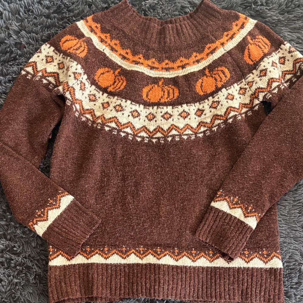 Maurice’s Fall Pumpkin Sweater